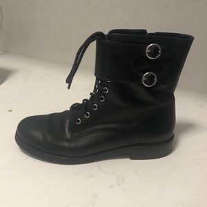 Ralph Lauren combat boots
